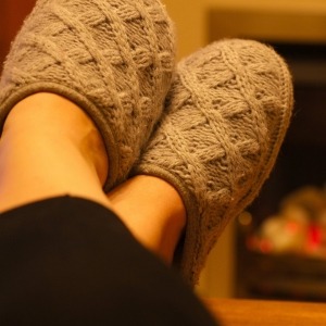 fluffy slippers