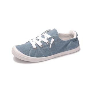 HEVA DDP – Soft Washed Canvas Men’s Shoes with Casual Look Blue