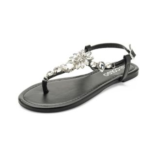 HEVA DTD – Trendy Flat Sandals with Crystal Strap Design
