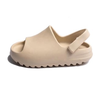 HEVA - Wholesale Children's Simple Summer Eva Clogs Light Brown