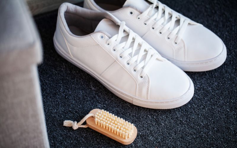 Maintaining Clean White Sneakers
